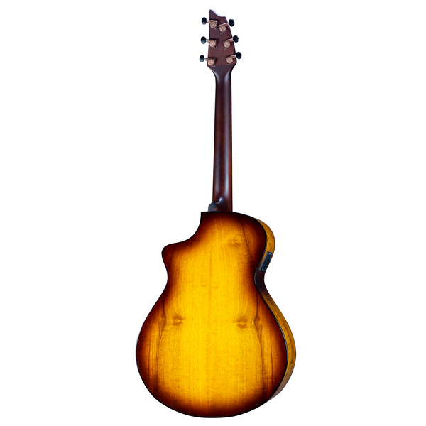 Breedlove ECO Pursuit Exotic S Concert CE Acoustic-Electric Guitar - Tiger's Eye Myrtlewood Gloss Finish