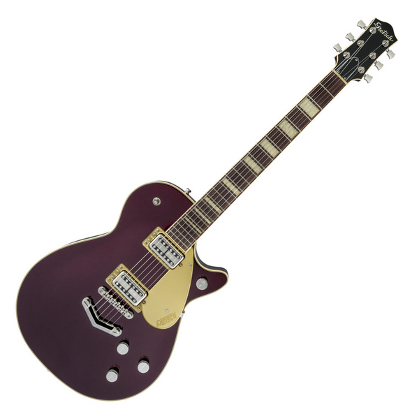 Gretsch G6228 Players Edition Jet BT w/V-Stoptail + Case - Dark Cherry Metallic Gloss Finish