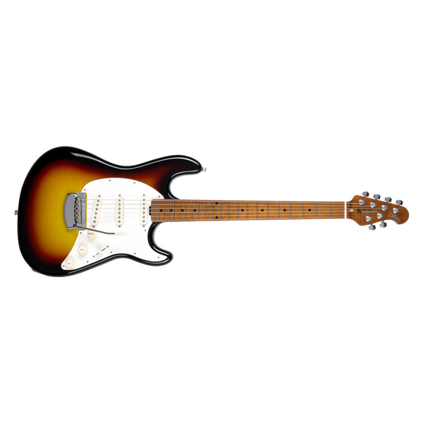 Ernie Ball Music Man - BFR Nitro Cutlass Classic '58 Solidbody Electric Guitar - 58 Burst (Semi Opaque 3-Tone Sunburst) w/Case