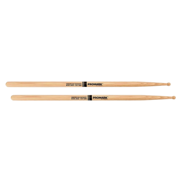 ProMark - TX718W Classic 718 Acid Jazz Drum Sticks w/Wood Tip (1 Pair)