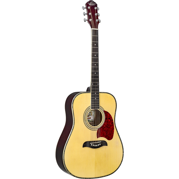 Oscar Schmidt By Washburn - OG2NLH - 6-String Left Handed Acoustic Guitar - Natural Gloss Finish