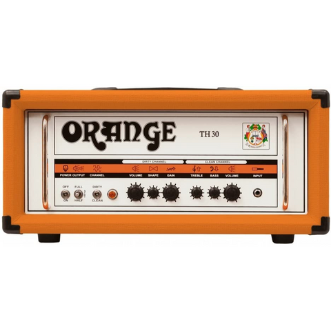 Orange - TH30H 30-Watt 2-Channel - Tube Amplifier Head - Orange Finish