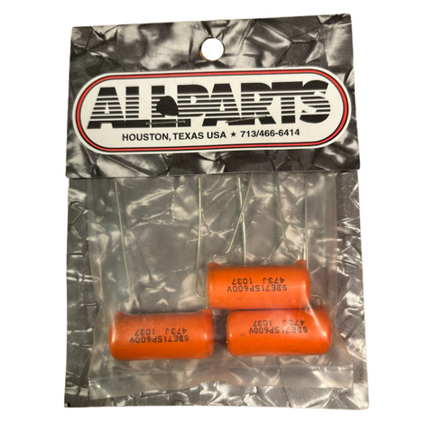 Spraugue - .047mfd 600V - Orange Drop Capacitors - Allparts EP-4381-000 (3 Pack)