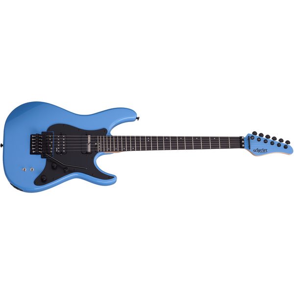 Schecter Sun Valley Super Shredder FR-S - 6-String Left Handed Guitar - Riviera Blue Gloss Finish