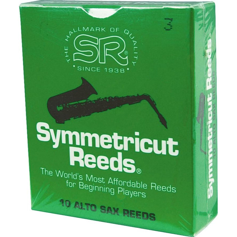 Rico Alto Sax Symmetricut Reeds - Size 3 - 10-Pack - New Old Stock!