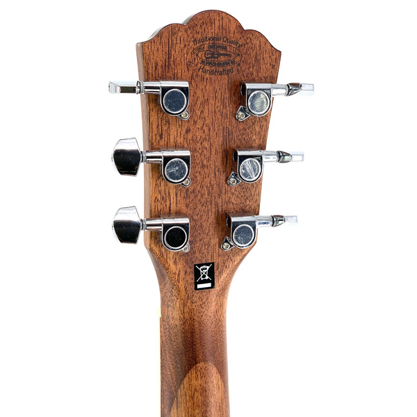 Washburn HD10SCE-0 - Heritage Series - Dreadnought 6-String - Acoustic-Electric Guitar - Natural Gloss