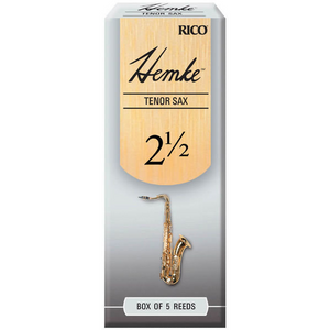 Rico - Hemke Tenor Sax Reeds - Size 2.5 - Box Of 5 - New Old Stock