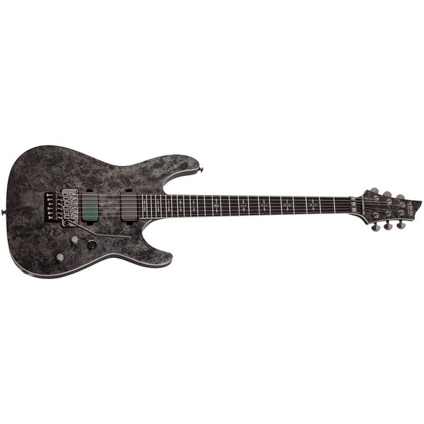 Schecter - Ernie C - C-1 Electric Guitar - Black Reign Satin Finish