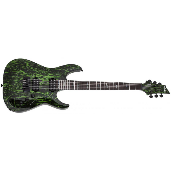 Schecter C-1 Silver Mountain - Electric Guitar - Toxic Venom Gloss Finish