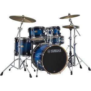 Yamaha SBP2F50 Stage Custom Birch - 5-Piece Shell Pack - Deep Blue Sunburst Finish (Hardware & Cymbals Sold Separately)