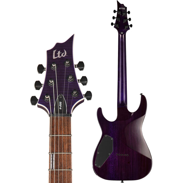 ESP LTD H-200 FM - See Through Purple Gloss Finish