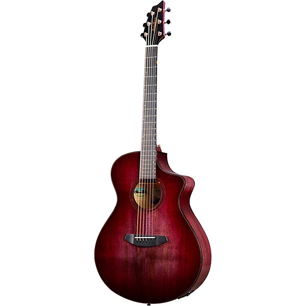 Breedlove ECO Collection - Pursuit Exotic S Concert CE - Acoustic-Electric Guitar - Pinot Noir Burst Finish