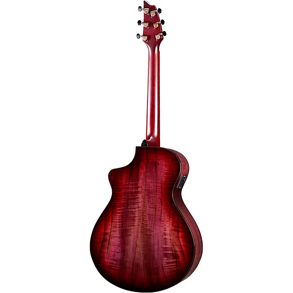 Breedlove ECO Collection - Pursuit Exotic S Concert CE - Acoustic-Electric Guitar - Pinot Noir Burst Finish