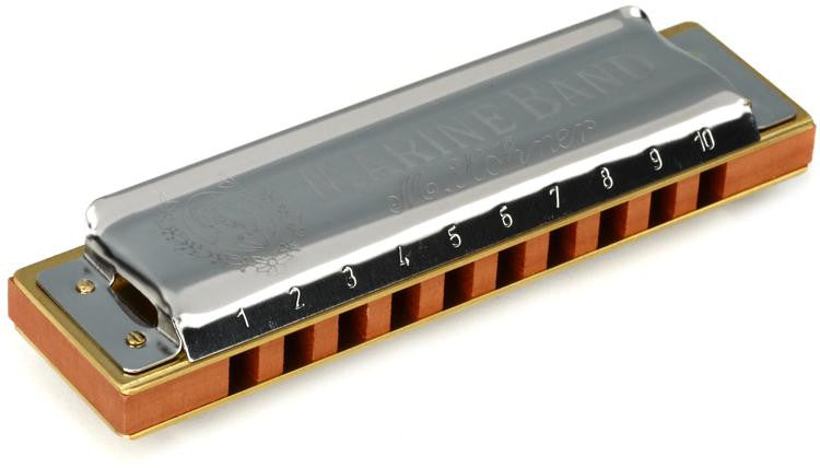 Hohner 1896 Marine Band Harmonica - Key Of G