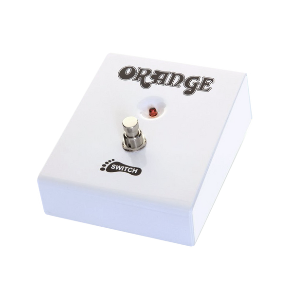 Orange FS-1 Single-Button Footswitch - White Finish