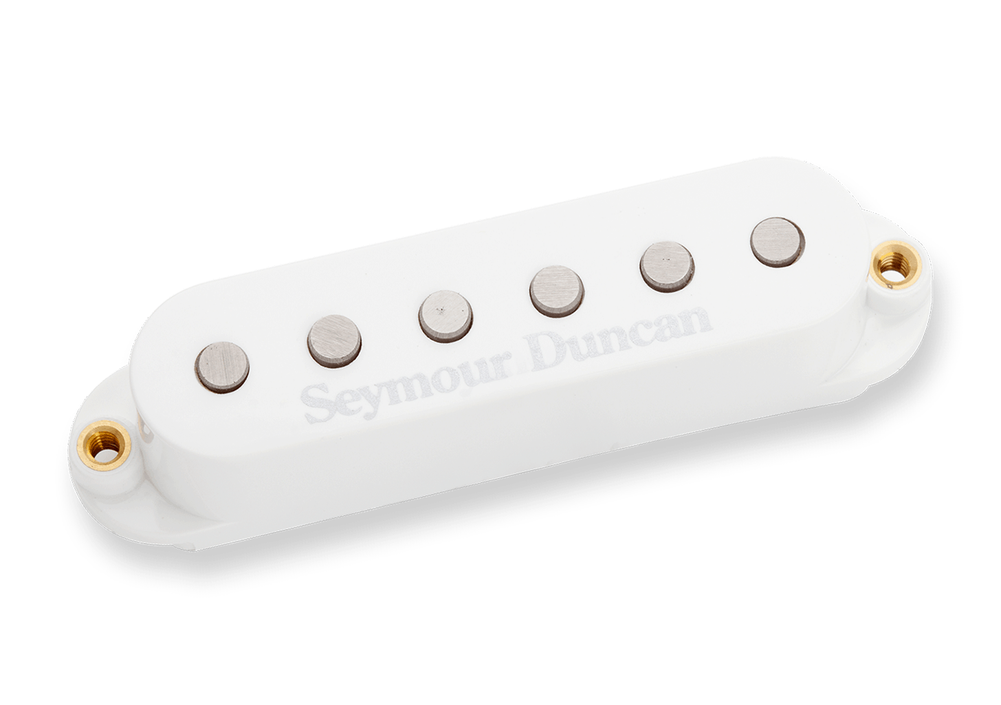 Seymour Duncan - STK-S4m Classic Stack Plus For Strat - Noiseless Single Coil Middle Pickup - White Finish (11203-11-Wc)