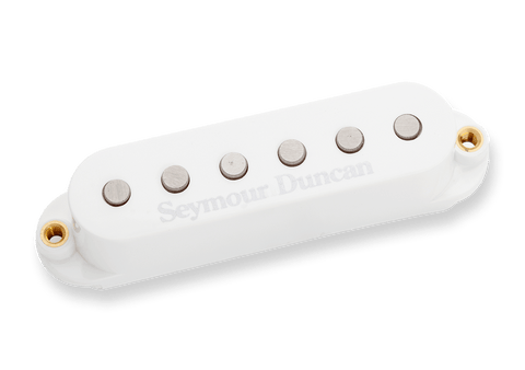 Seymour Duncan - STK-S4n Classic Stack Plus For Strat - Noiseless Single Coil Neck Pickup - White Finish (11203-12-Wc)