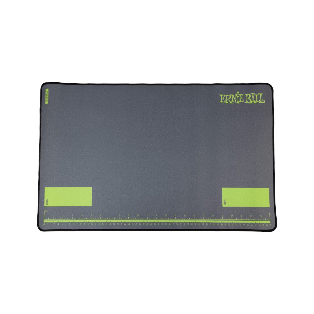 Ernie Ball Techmat - Instrument Maintenance Mat - Gray/Green Finish