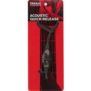 D'Addario DGS15 Acoustic Quick Release System - Black Finish