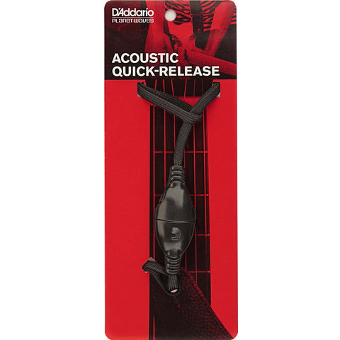 D'Addario DGS15 Acoustic Quick Release System - Black Finish