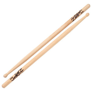 Zildjian Rock - Select Hickory USA Drum Sticks w/Wooden Tip (1 Pair)