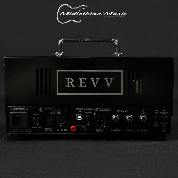 Revv D20 20/4-Watt Tube Amplifier Head w/Carrying Bag USED