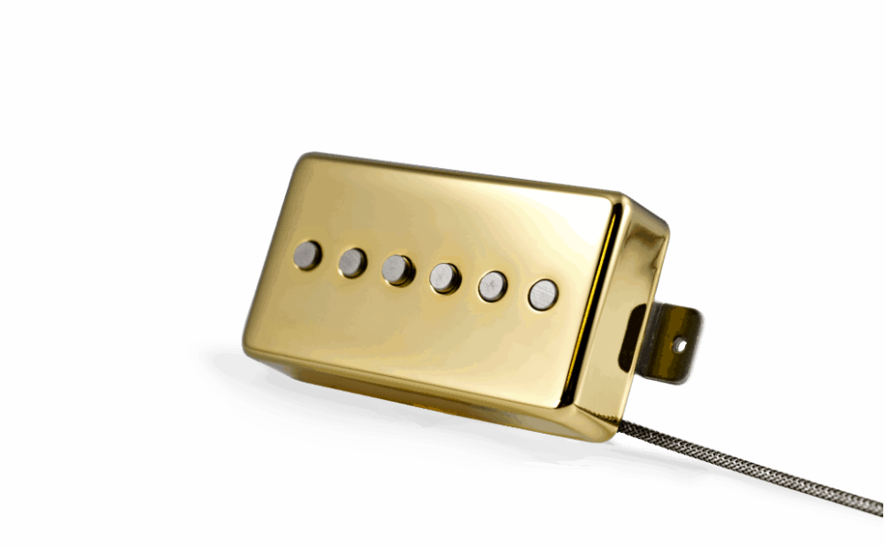 Lindy Fralin Noiseless P90 Neck Pickup - Gold Finish