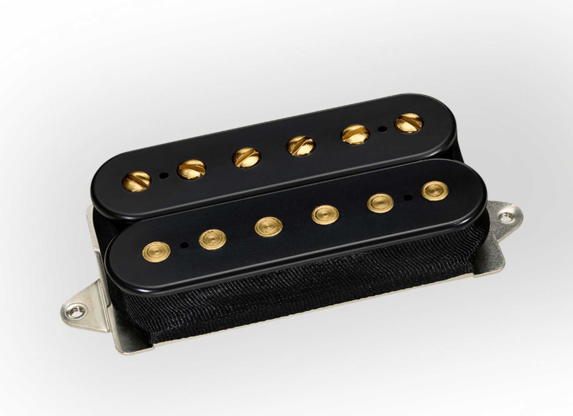 DiMarzio DP255 Transition - Black Bridge Humbucker w/Gold Magnets