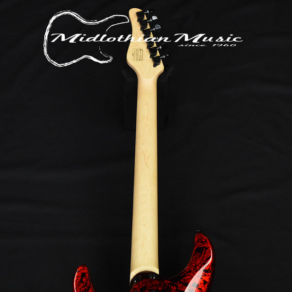 Schecter Sun Valley Super Shredder FR-S (Floyd Rose w/Sustaniac) - Red Reign Gloss Finish #IW21083709 Used/Like NEW