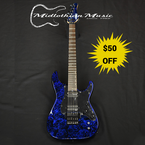 Schecter Sun Valley Super Shredder - FR-S - Blue Reign Gloss Finish #IW21092421 Used/Like NEW