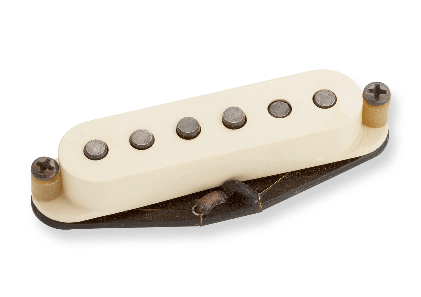 Seymour Duncan Antiquity Texas Hot - Stratocaster Pickup - 6-String Middle Pickup - White Cover Aged RWRP (11024-03)