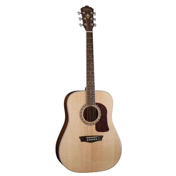 Washburn HD10S - Heritage Series - Dreadnought 6-String Acoustic Guitar - Natural Gloss Finish