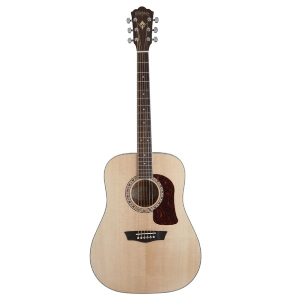 Washburn HD10S - Heritage Series - Dreadnought 6-String Acoustic Guitar - Natural Gloss Finish