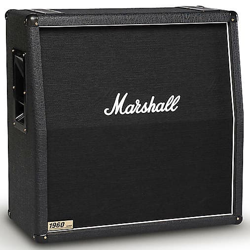 Marshall 1960A Lead - 300-Watt 4x12" - Angled Guitar Speaker/Extension Cabinet - Black Finish - PRE-ORDER