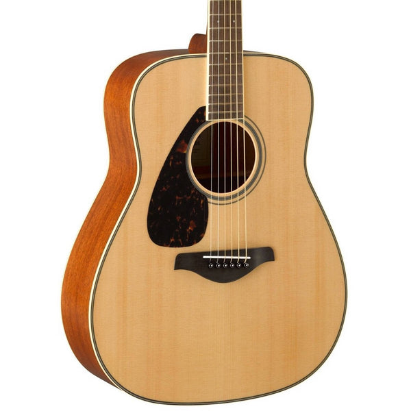 Yamaha FG820 - Dreadnought Left-Handed Acoustic Guitar - Natural Gloss Finish