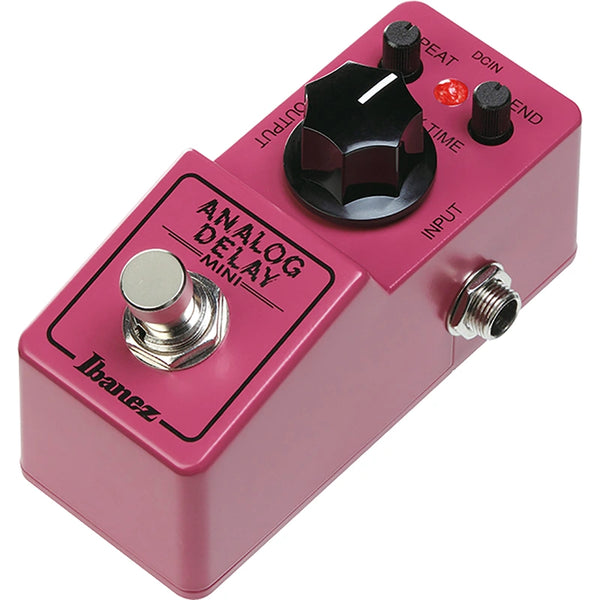 Ibanez ADMINI Analog Delay Mini Pedal - Pink Finish