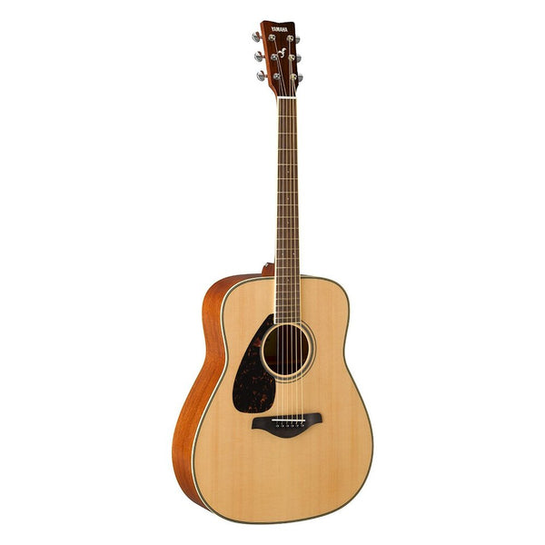 Yamaha FG820 - Dreadnought Left-Handed Acoustic Guitar - Natural Gloss Finish