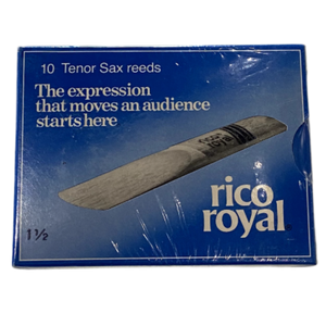 Rico Royal - 10 Tenor Sax Reeds - Size 1.5