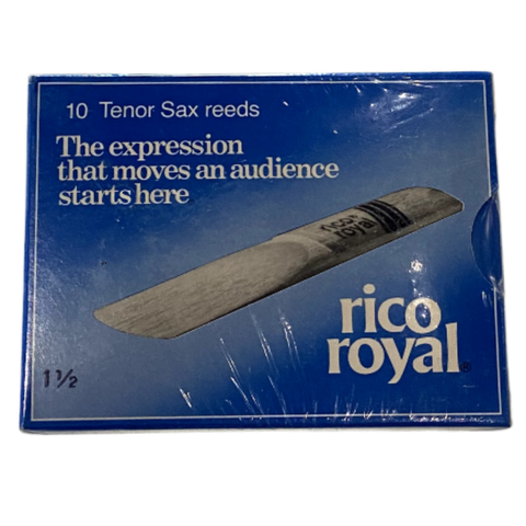 Rico Royal - 10 Tenor Sax Reeds - Size 1.5