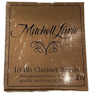 Rico - Mitchell Lurie - 10 Bb Clarinet Reeds - Size 2.5