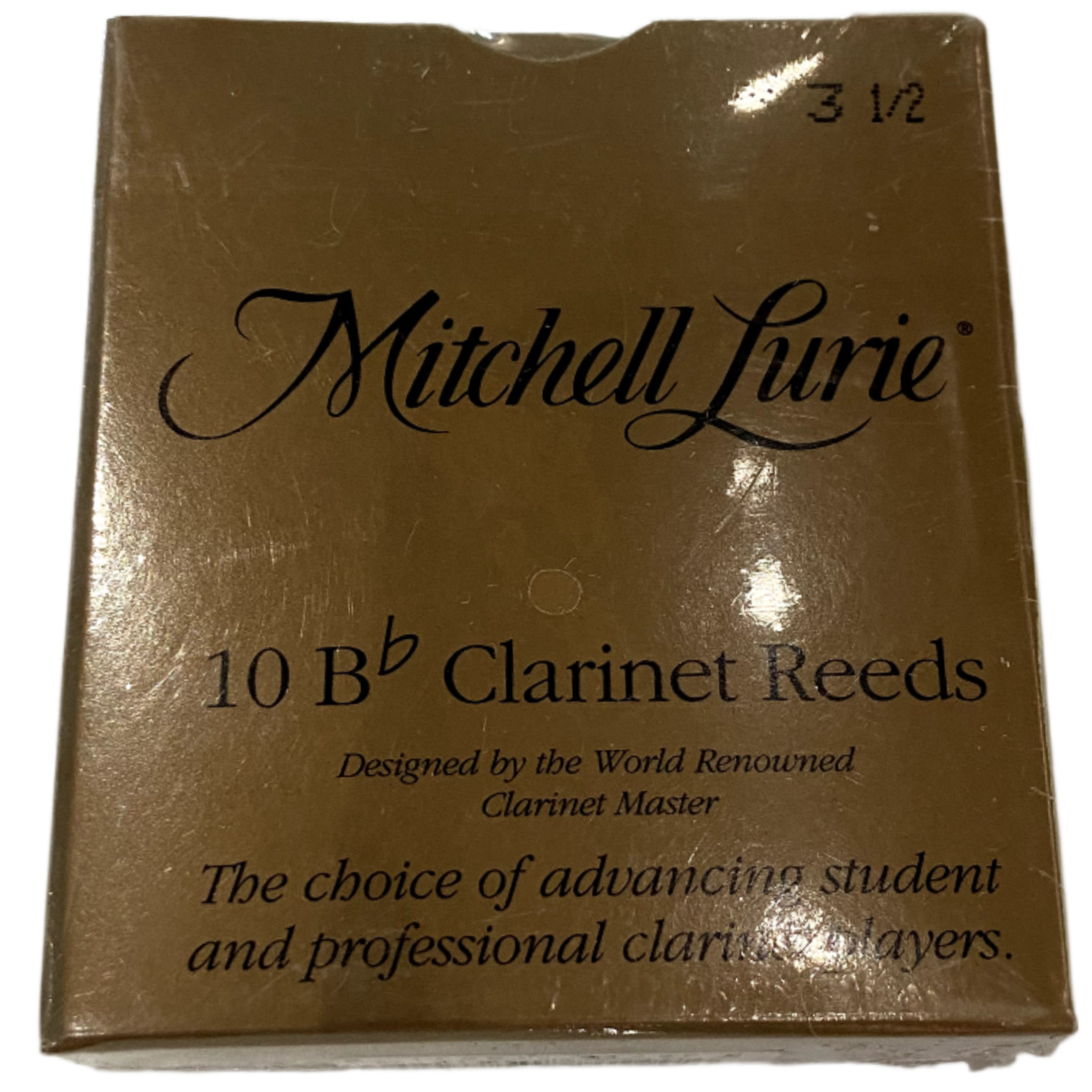 Rico - Mitchell Lurie - 10 Bb Clarinet Reeds - Size 3.5