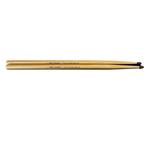 Hot Sticks - Gold Finish - Solid Hickory 5B USA w/Nylon Tip (1 Pair)