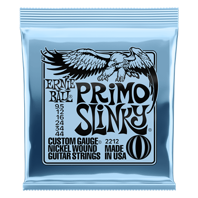 Ernie Ball - 2212 Primo Slinky - Nickel Wound - Electric Guitar Strings - 9.5 - 44 (1 Pack)