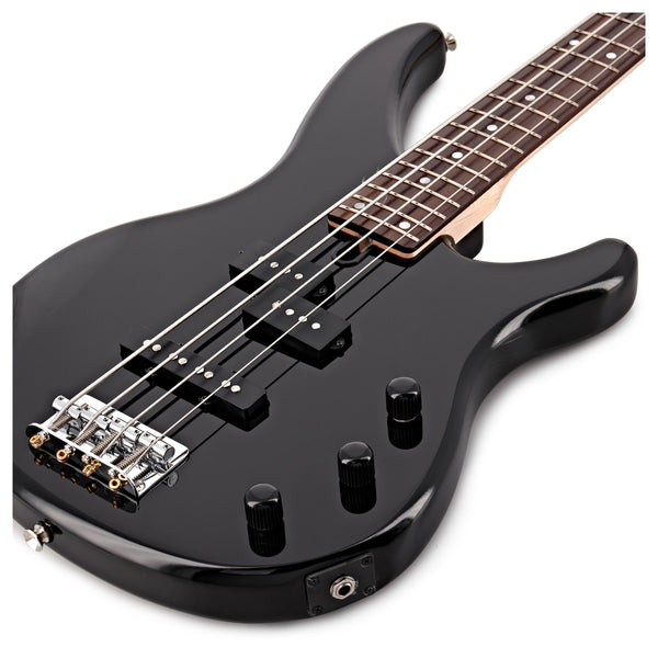 Yamaha TRBX174 - 4-String Electric Bass Guitar - Black Gloss Finish