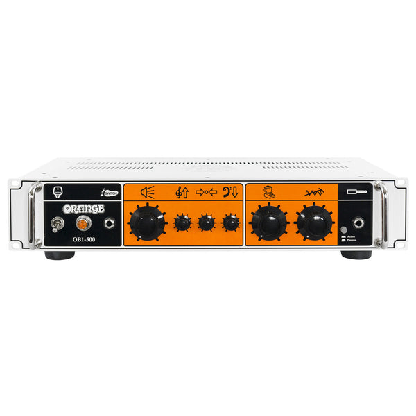 Orange OB1-500 - 500-Watt Class A/B Rackmountable Bass Head Amplifier - White Finish