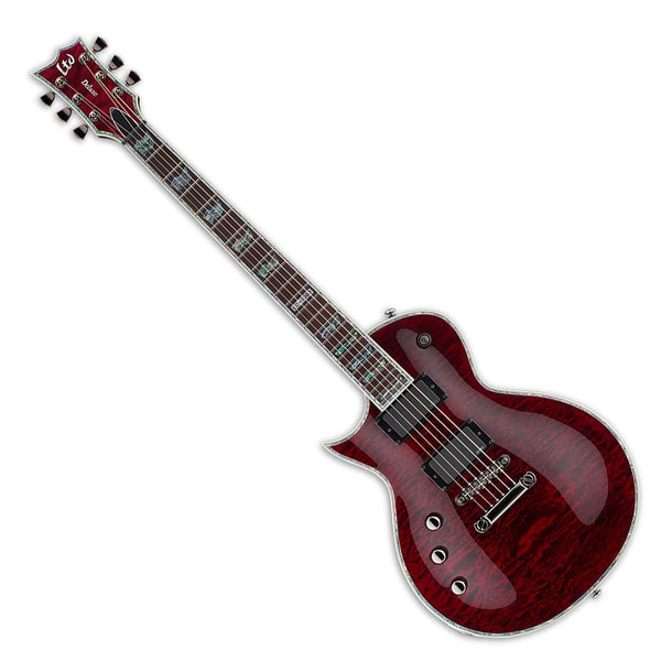 ESP LTD EC-1000 - Left-Handed Electric Guitar - See Through Black Cherry Gloss Finish