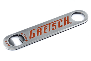 Gretsch Logo Beer Bottle Opener - Brushed Aluminum (1 Piece)