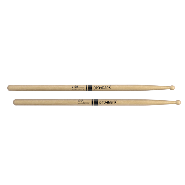 Promark - Simon Phillips Signature - 707 Drumsticks - 5A, Wood Tip, Japan Oak (1 Pair)