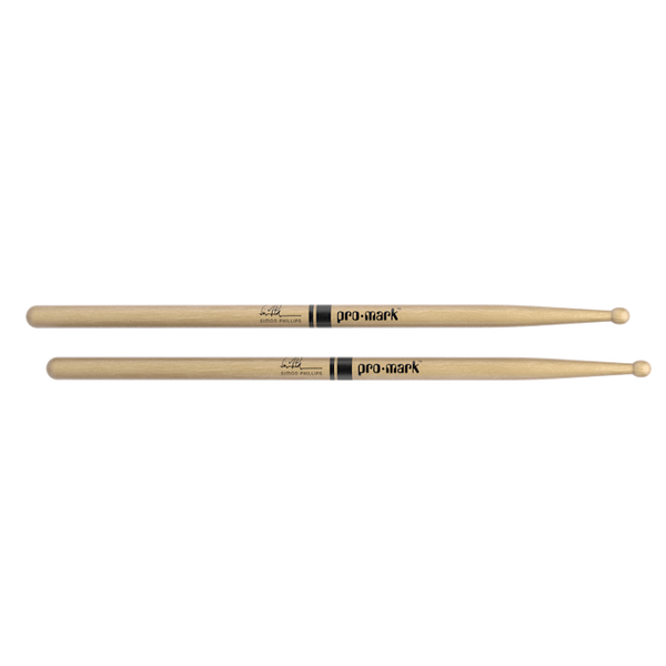 Promark - Simon Phillips Signature - 707 Drumsticks - 5A, Wood Tip, Japan Oak (1 Pair)