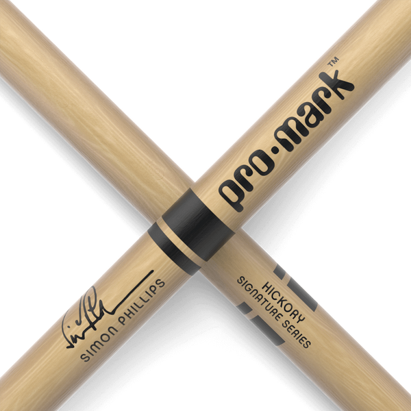 Promark - Simon Phillips Signature - 707 Drumsticks - 5A, Wood Tip, Japan Oak (1 Pair)